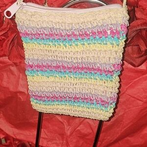 Girls Crochet Crossbody Bag